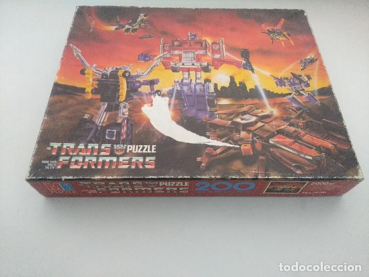 Figuras y mu&ntilde;ecos Transformers: TRANSFORMERS PUZZLE 200 PIEZAS MB. - Foto 3