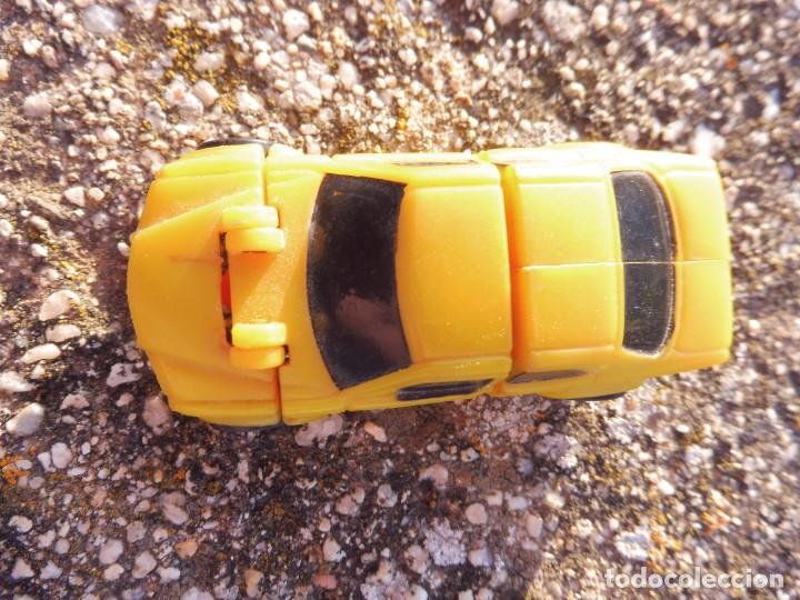 Figuras y mu&ntilde;ecos Transformers: Transformers mini micro coche amarillo sin marca bootleg pl&aacute;stico kiosko - Foto 4