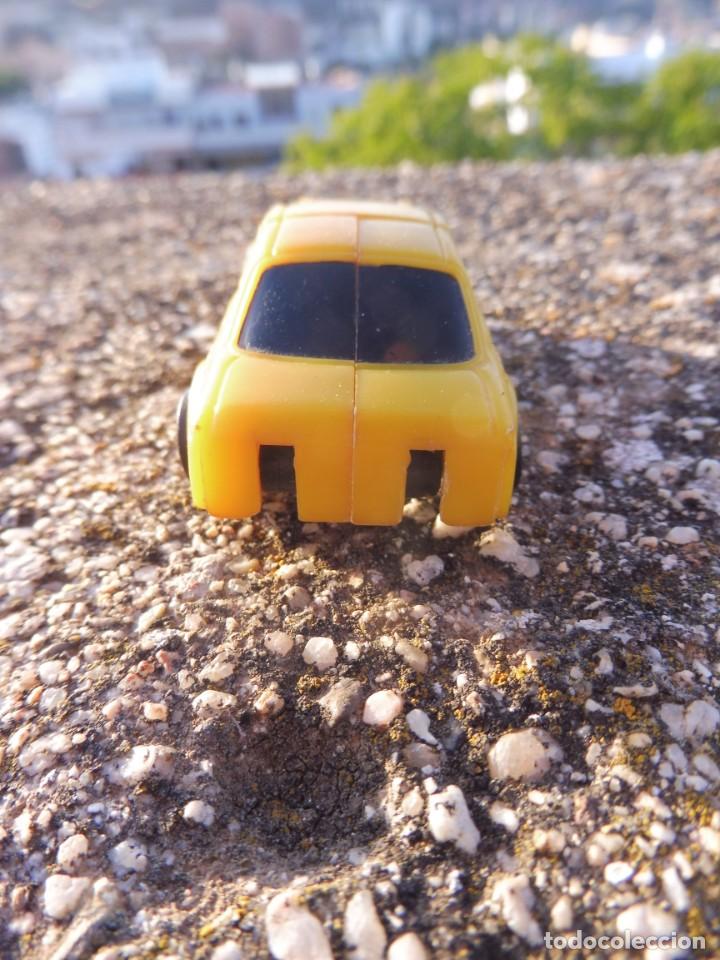 Figuras y mu&ntilde;ecos Transformers: Transformers mini micro coche amarillo sin marca bootleg pl&aacute;stico kiosko - Foto 5