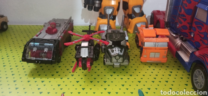 Figuras y mu&ntilde;ecos Transformers: CAMIONES Y HELIC&Oacute;PTERO ROBOT OBTIMUS PRAY - Foto 7