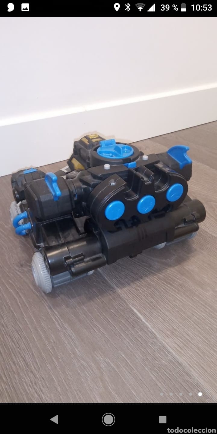 Figuras y mu&ntilde;ecos Transformers: Juguete Robot Transformable en veh&iacute;culo Batman Bat-Robot - Foto 3