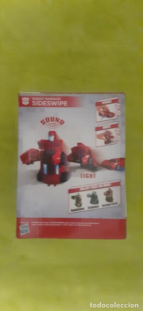 Figuras y mu&ntilde;ecos Transformers: . SET Hasbro TransformersROBOT WARRIOR SIDESWIPE 2017 . NUEVO - Foto 2