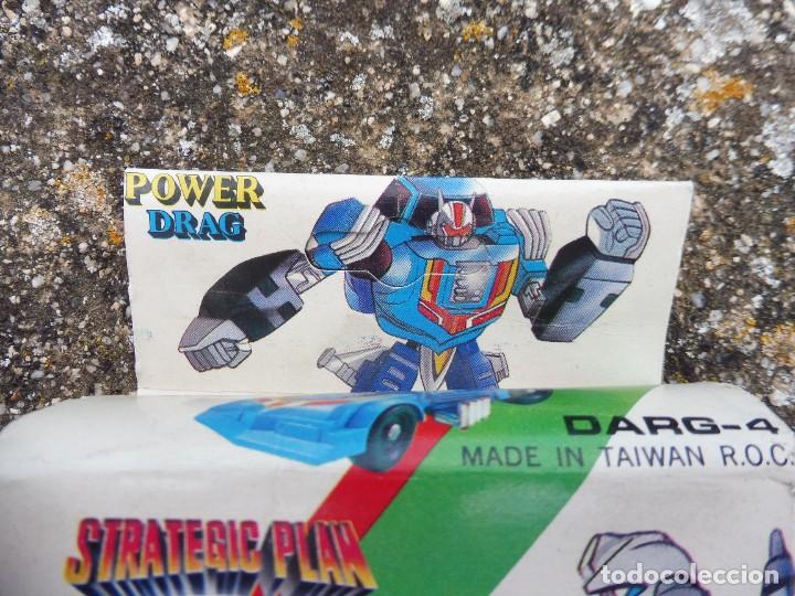 Figuras y mu&ntilde;ecos Transformers: Power drag darg 4 Strategic plan robot transformable, Made in Taiwan - Foto 2