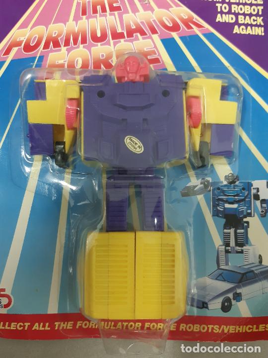 Figuras y Muñecos Transformers: Juguete Transformer Transformers. Bootleg The Formulator Force (coche). En blister, años 90 - Foto 3 - 302290243
