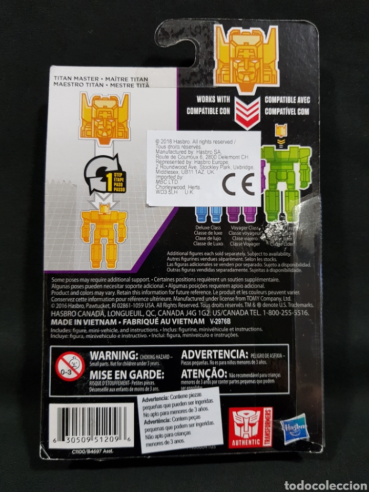 Figuras y mu&ntilde;ecos Transformers: Maestro Titan Repugnus Transformers Titans Return Hasbro 2018 - Foto 3