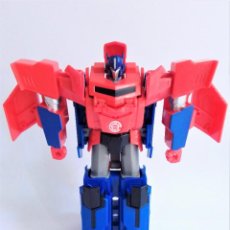 Figuras y Muñecos Transformers: AUTOBOT OPTIMUS PRIME TRANSFORMERS (RID) ROBOTS IN DISGUISE COMBINER FORCE 3-STEPS CHANGER HASBRO. Lote 303400873