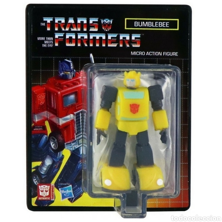 Figuras y mu&ntilde;ecos Transformers: FIGURA BUMBLEBEE TRANSFORMERS MICRO ACTION FIGURES WORLDS SMALLEST - Foto 3