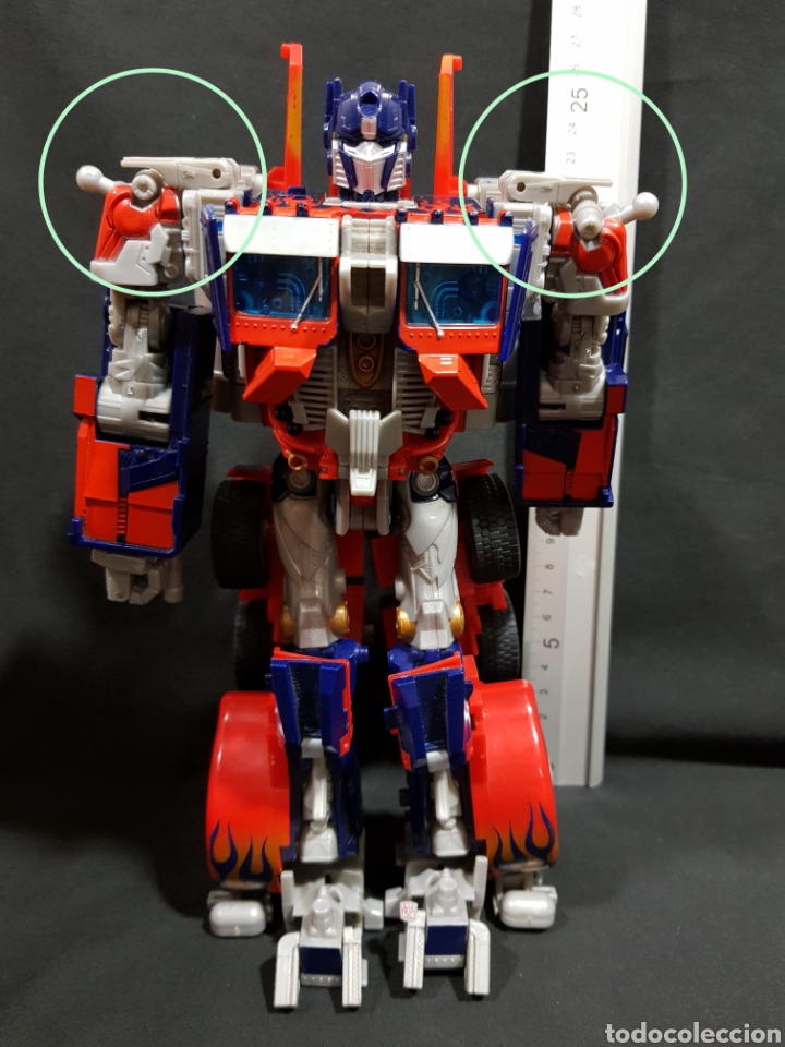 Figuras y mu&ntilde;ecos Transformers: 2 Transformers Optimus Prime. Hasbro. Luz y sonido - Foto 4