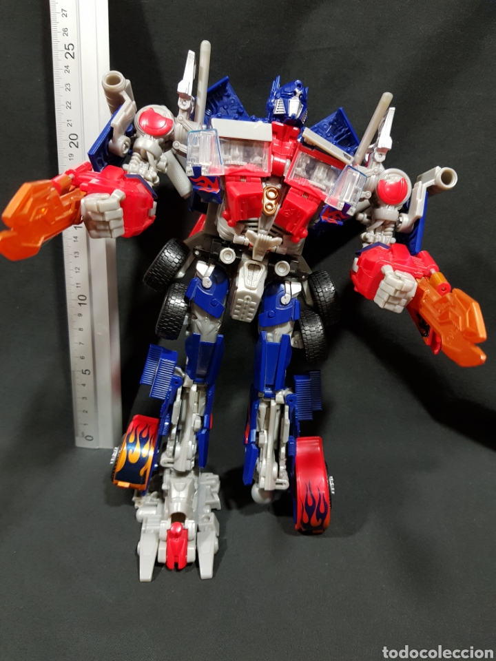 Figuras y mu&ntilde;ecos Transformers: 2 Transformers Optimus Prime. Hasbro. Luz y sonido - Foto 29