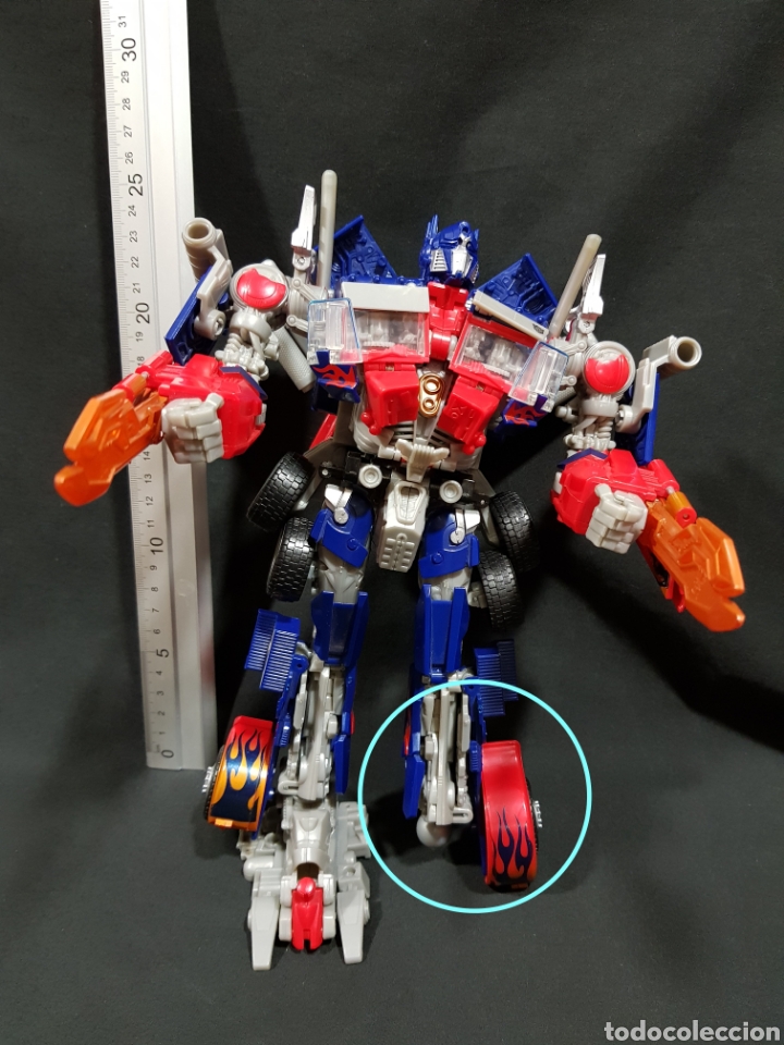 Figuras y mu&ntilde;ecos Transformers: 2 Transformers Optimus Prime. Hasbro. Luz y sonido - Foto 30