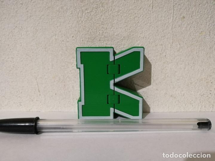 Figuras y mu&ntilde;ecos Transformers: LETRABOT - LETRA K VERDE - LETRABOTS - ROBOT - Foto 1