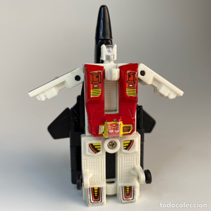 Figuras y mu&ntilde;ecos Transformers: Hasbro TRANSFORMERS Aerialbot Air Raid 1985 avion - Foto 4