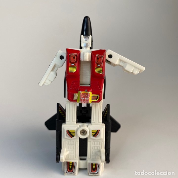 Figuras y mu&ntilde;ecos Transformers: Hasbro TRANSFORMERS Aerialbot Air Raid 1985 avion - Foto 5
