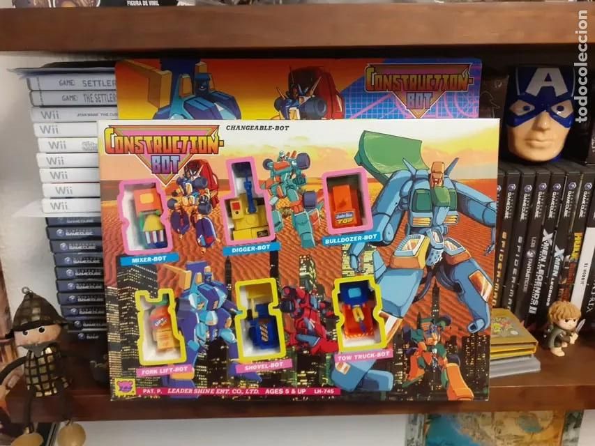 Figuras y mu&ntilde;ecos Transformers: NUEVO Set Transformers Construction-Bot - Foto 1