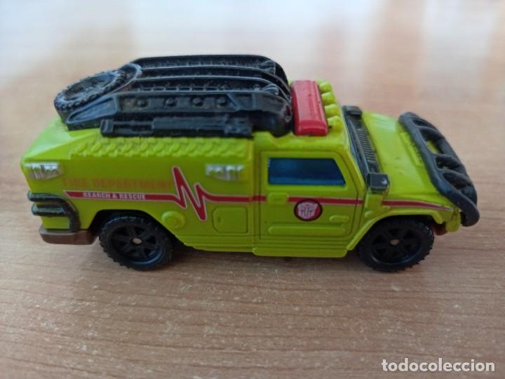 Figuras y mu&ntilde;ecos Transformers: COCHE TRANSFORMERS, RATCHET, FIRE DEPARTMENT, HASBRO ... L5721 - Foto 2