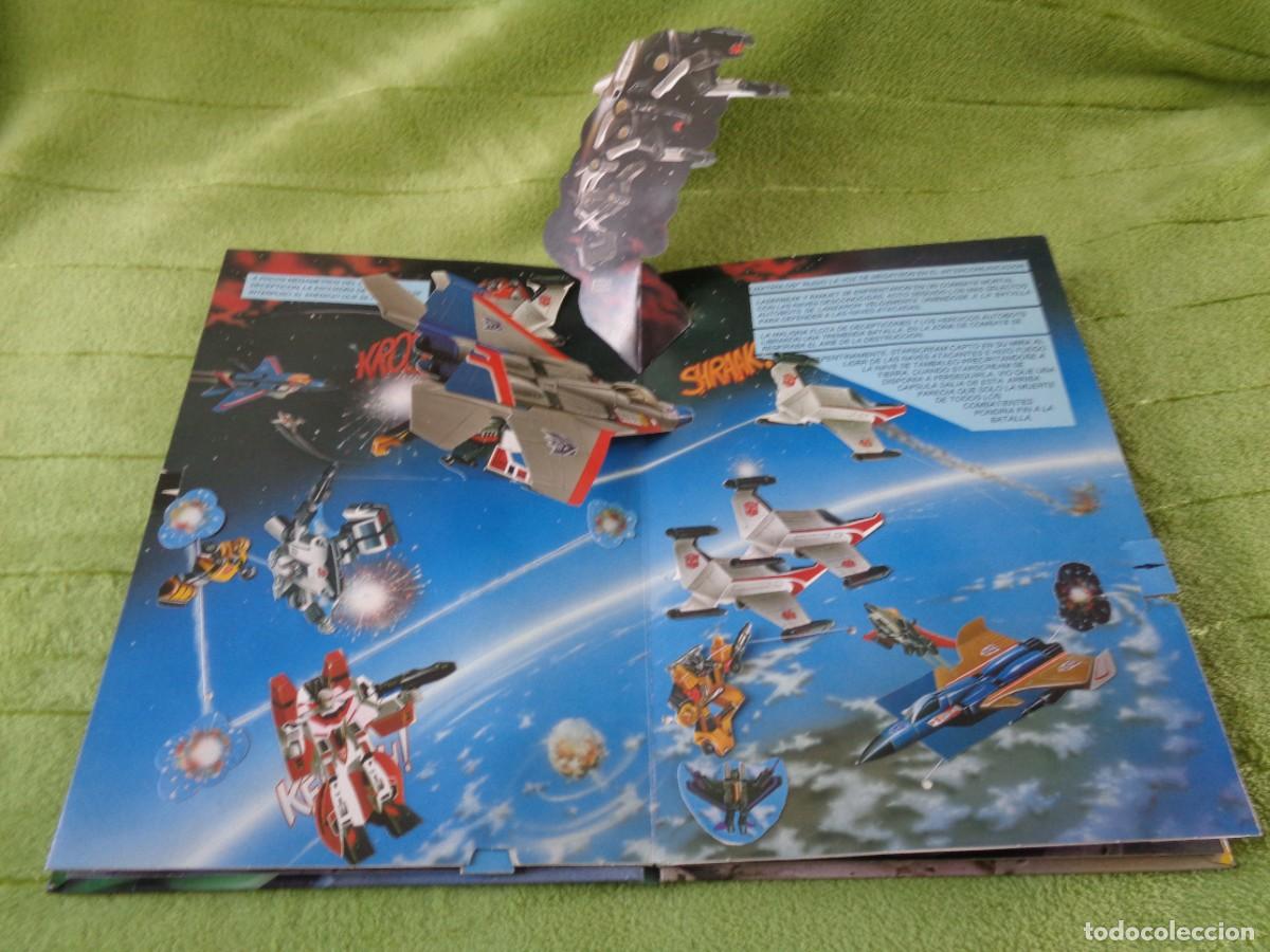 Figuras y mu&ntilde;ecos Transformers: Libro comic de Trans formers - Transformers Tridimensional - Pop up - Editorial Norma 1987 - Foto 3