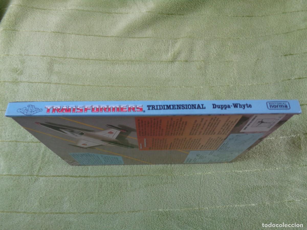 Figuras y mu&ntilde;ecos Transformers: Libro comic de Trans formers - Transformers Tridimensional - Pop up - Editorial Norma 1987 - Foto 9