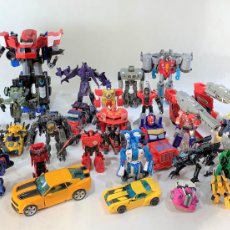 Figuras y Muñecos Transformers: GRAN LOTE 28 TRANSFORMERS - DIFERENTES TAMAÑOS. Lote 375223669