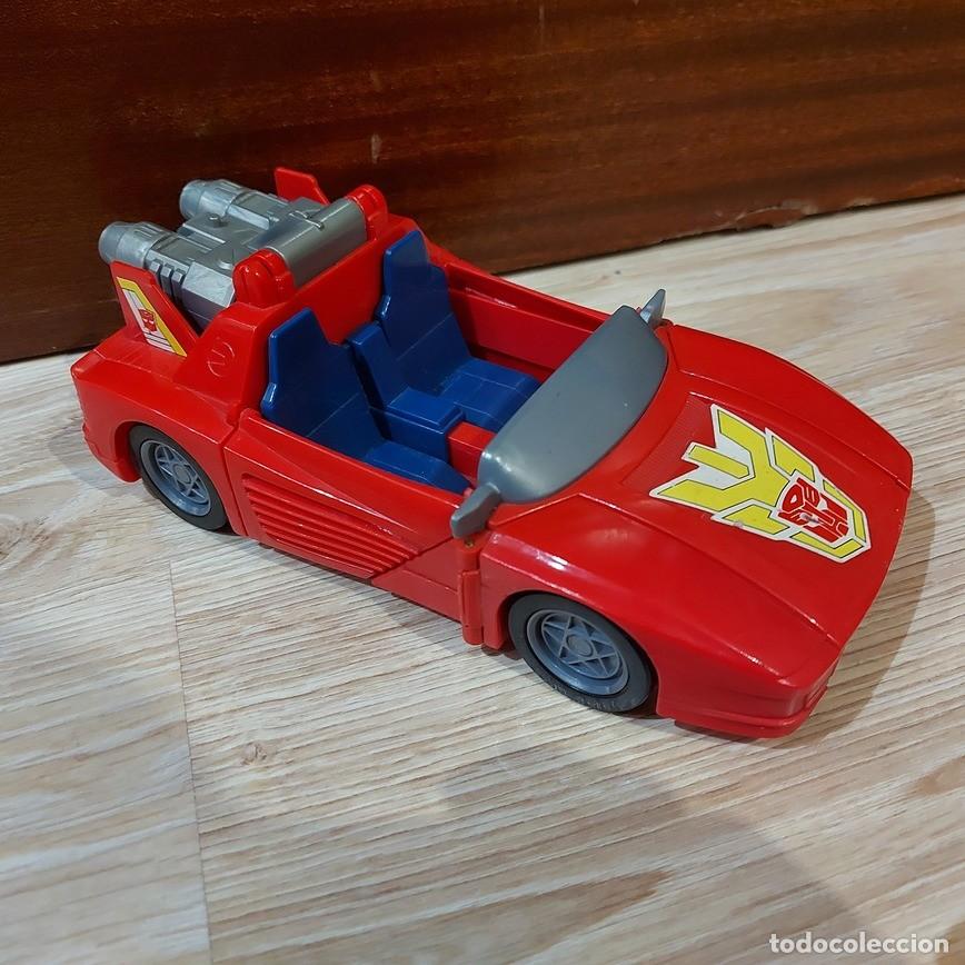 Figuras y mu&ntilde;ecos Transformers: VEHICULO COCHE TRANSFORMABLE EN NAVE TRANSFORMERS HASBRO 1990 - Foto 1