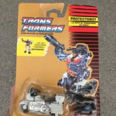 Figuras y Muñecos Transformers: HASBRO TRANSFORMERS MOTOCICLETA ARMAS AUTOBOT GROOVE VINTAGE 1990 ESPAÑOL PROTECTOBOT NEW BIKE
