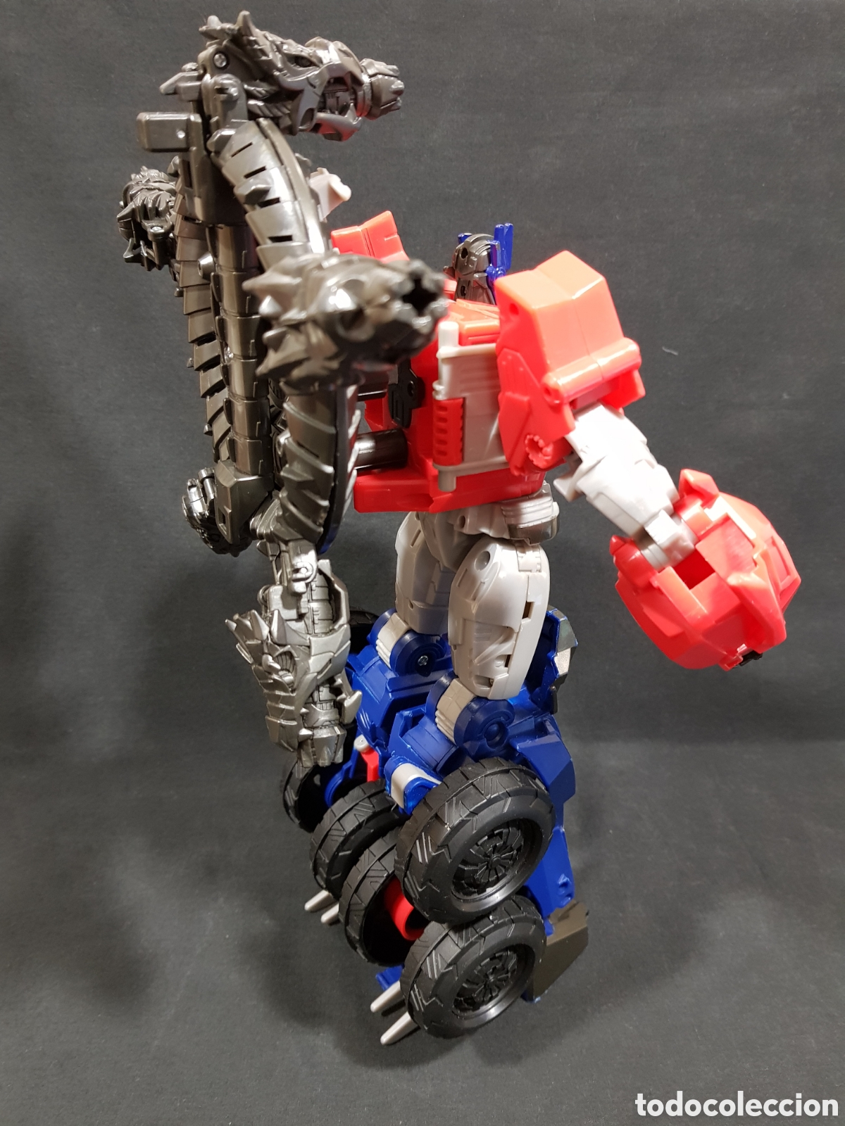 Figuras y mu&ntilde;ecos Transformers: Transformers Optimus Prime Ultimate Beast Hunter Dragon Assault Hasbro 2013 - Foto 9