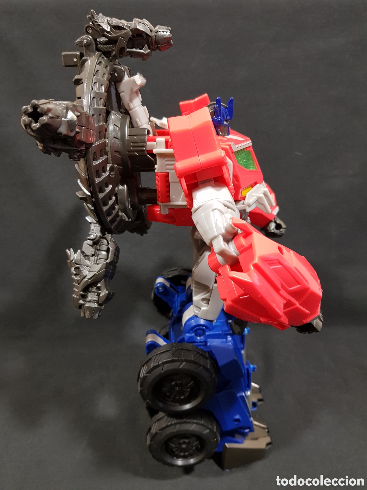 Figuras y mu&ntilde;ecos Transformers: Transformers Optimus Prime Ultimate Beast Hunter Dragon Assault Hasbro 2013 - Foto 10