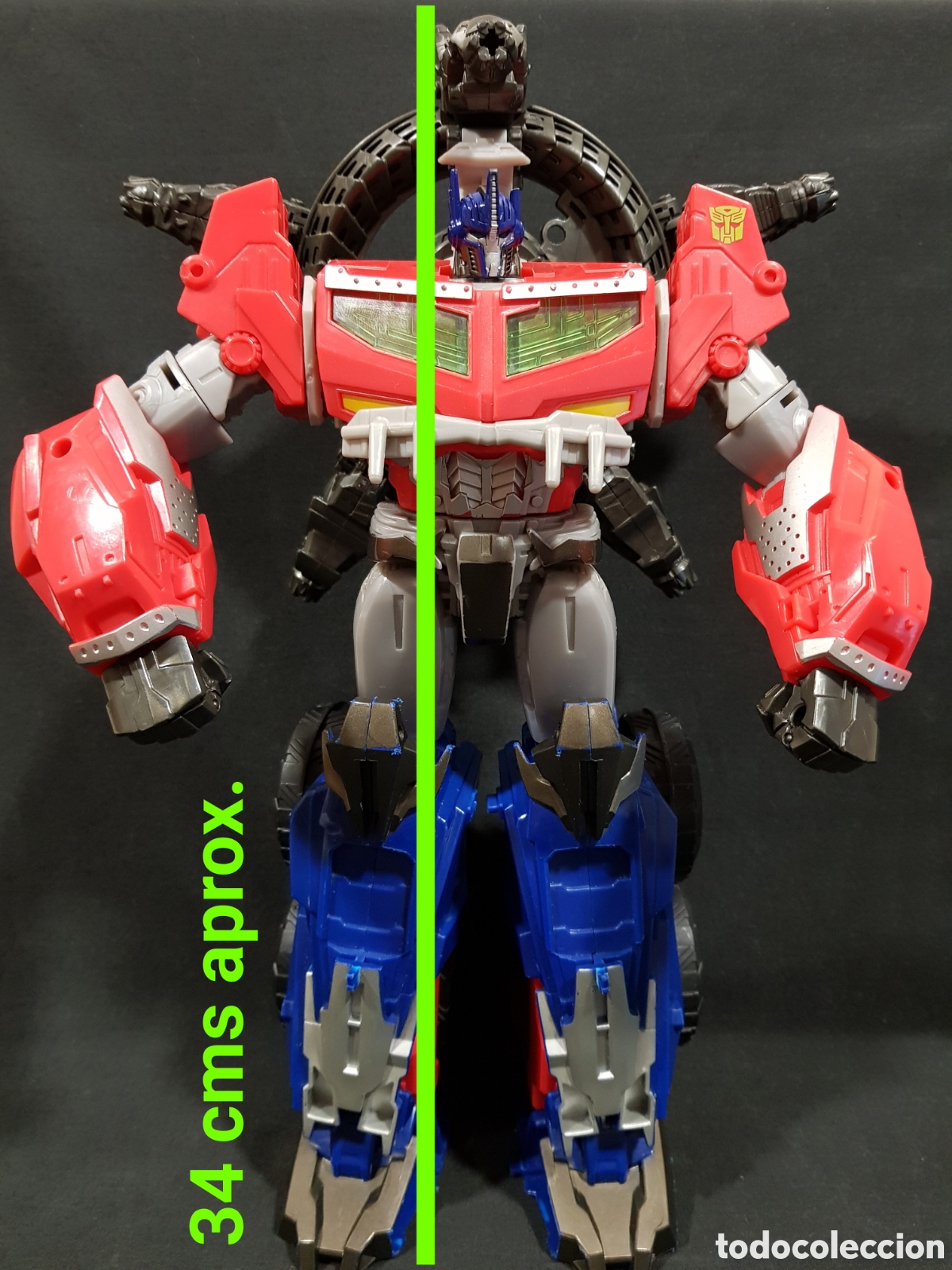 Figuras y mu&ntilde;ecos Transformers: Transformers Optimus Prime Ultimate Beast Hunter Dragon Assault Hasbro 2013 - Foto 3