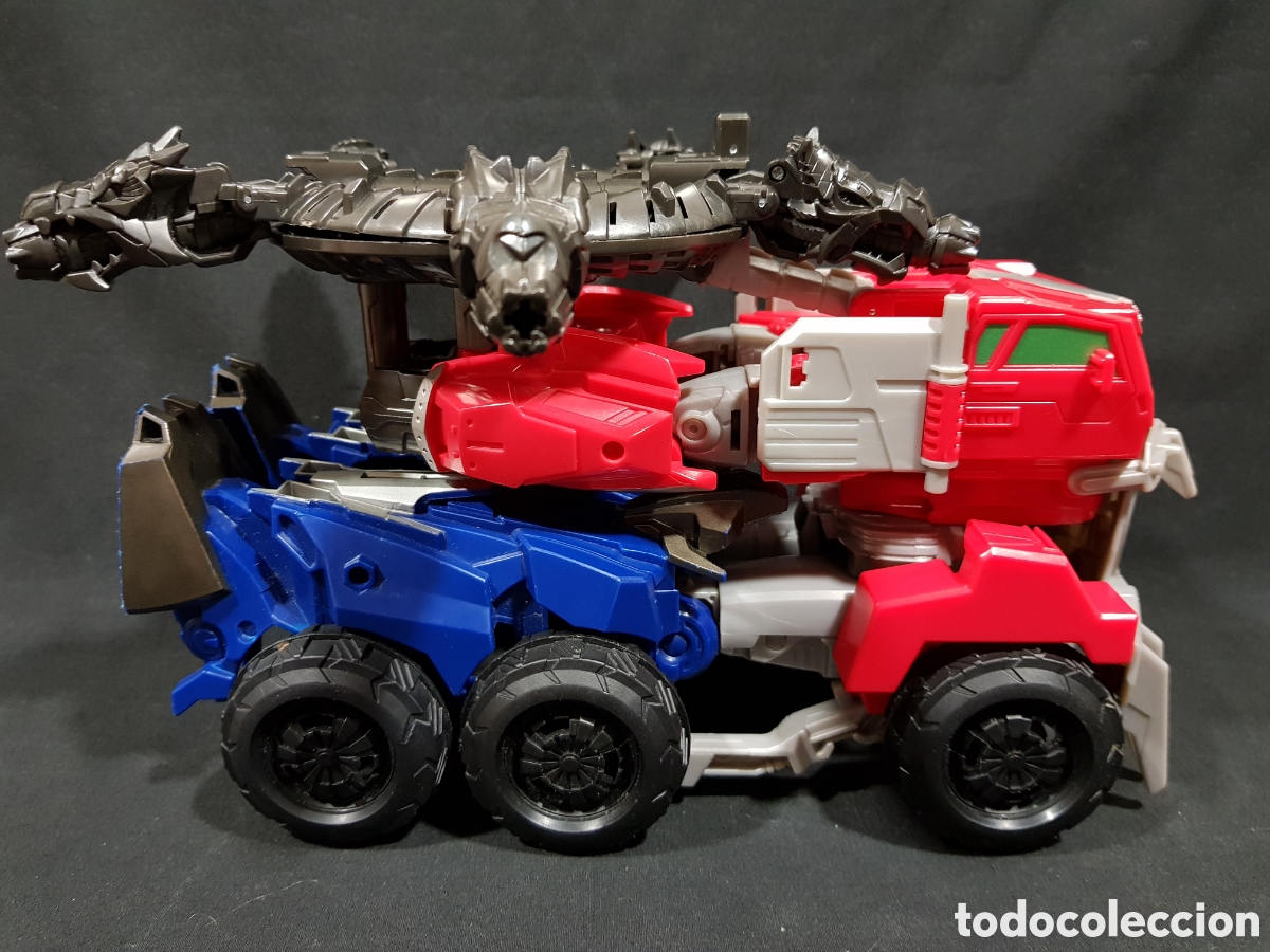Figuras y mu&ntilde;ecos Transformers: Transformers Optimus Prime Ultimate Beast Hunter Dragon Assault Hasbro 2013 - Foto 18