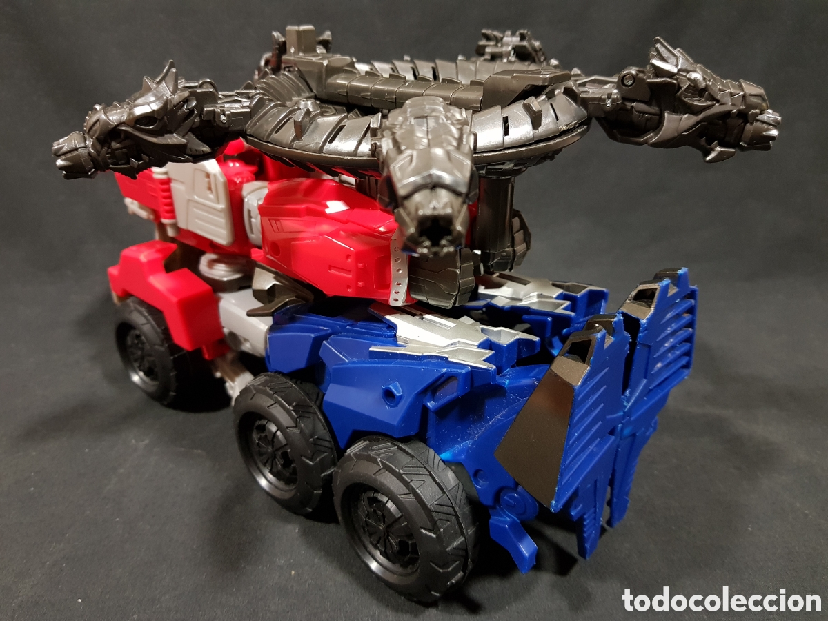 Figuras y mu&ntilde;ecos Transformers: Transformers Optimus Prime Ultimate Beast Hunter Dragon Assault Hasbro 2013 - Foto 23