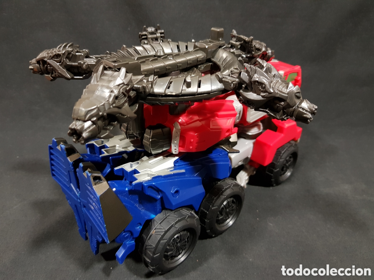 Figuras y mu&ntilde;ecos Transformers: Transformers Optimus Prime Ultimate Beast Hunter Dragon Assault Hasbro 2013 - Foto 25
