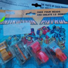 Figuras y Muñecos Transformers: FIGURAS TRANSFORMES CONSTRUCCION PATROL EN BLISTER. Lote 388735289