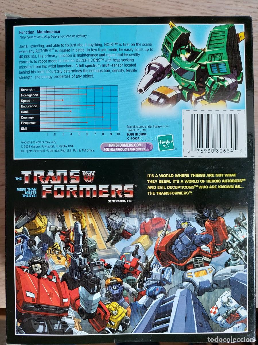 Figuras y mu&ntilde;ecos Transformers: Transformers Autobots Hoist Commemorative Series V 5 - Foto 2