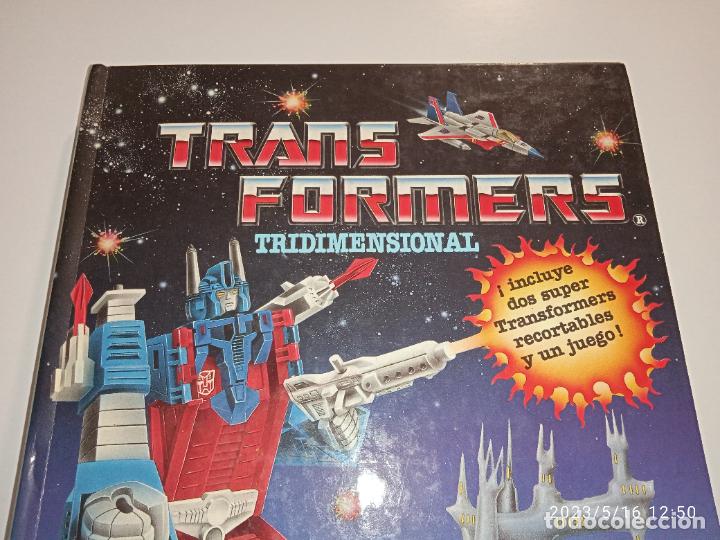 Figuras y mu&ntilde;ecos Transformers: Libro comic trans formers transformers tridimensional pop up vic duppa whyte maeva norma - Foto 2