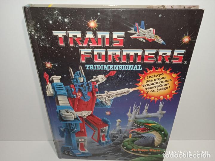 Figuras y mu&ntilde;ecos Transformers: Libro comic trans formers transformers tridimensional pop up vic duppa whyte maeva norma - Foto 3