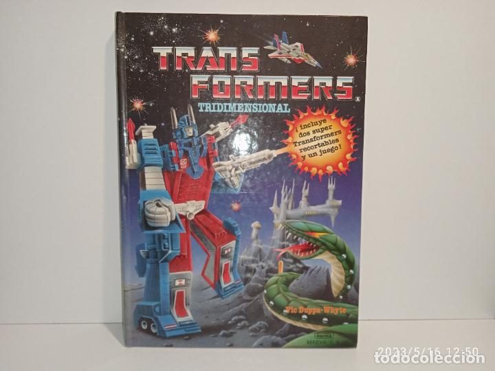 Figuras y mu&ntilde;ecos Transformers: Libro comic trans formers transformers tridimensional pop up vic duppa whyte maeva norma - Foto 1