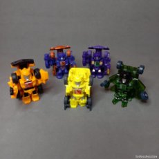 Figuras y Muñecos Transformers: LOTE DE 5 TRANSFORMERS BOT SHOTS BATTLE GAME, HASBRO - TOMY AÑO 2011