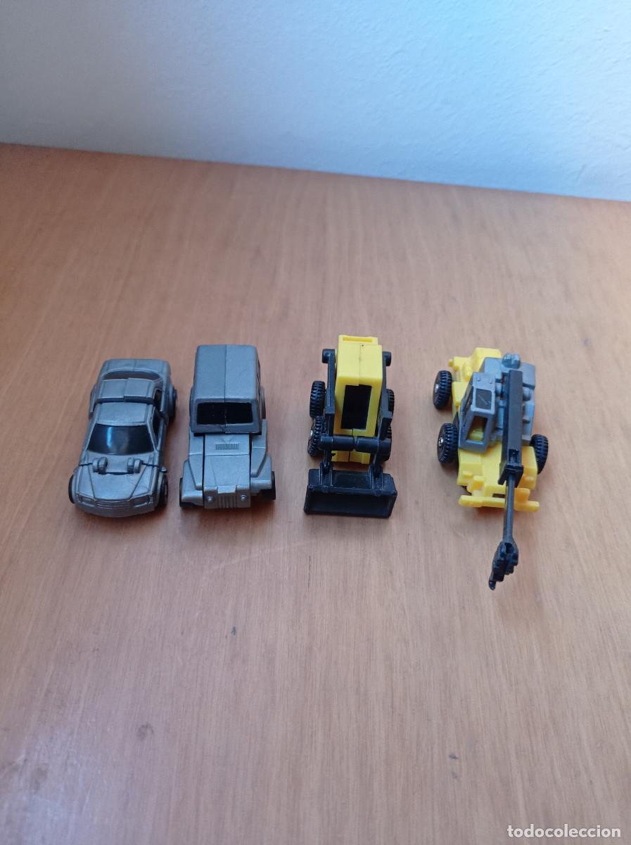 Figuras y mu&ntilde;ecos Transformers: 4 Micro-Robots Transformer Bootleg a&ntilde;os 80 3x6cm - Foto 1
