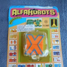 Figuras y Muñecos Transformers: LETRA X. ALFAROBOTS. TRANSFORMER. FABRICADO EN ESPAÑA POR INOVAC- RIMA.