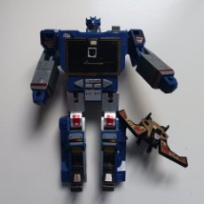 Figuras y Muñecos Transformers: SOUNDWAVE - TRANSFORMERS DECEPTICONS (1983) HASBRO - INCLUYE CINTA/HALCÓN