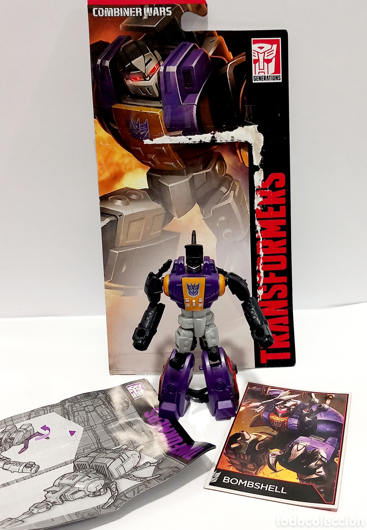 Figuras y mu&ntilde;ecos Transformers: BOMBSHELL TRANSFORMERS COMBINER WARS HASBRO 2014 DECEPTICONS - Foto 3
