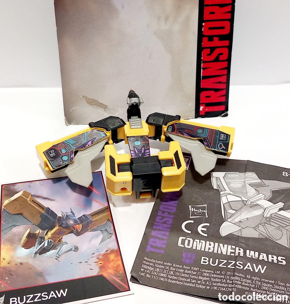 Figuras y mu&ntilde;ecos Transformers: BUZZSAW TRANSFORMERS COMBINER WARS HASBRO 2014 DECEPTICONS - Foto 4