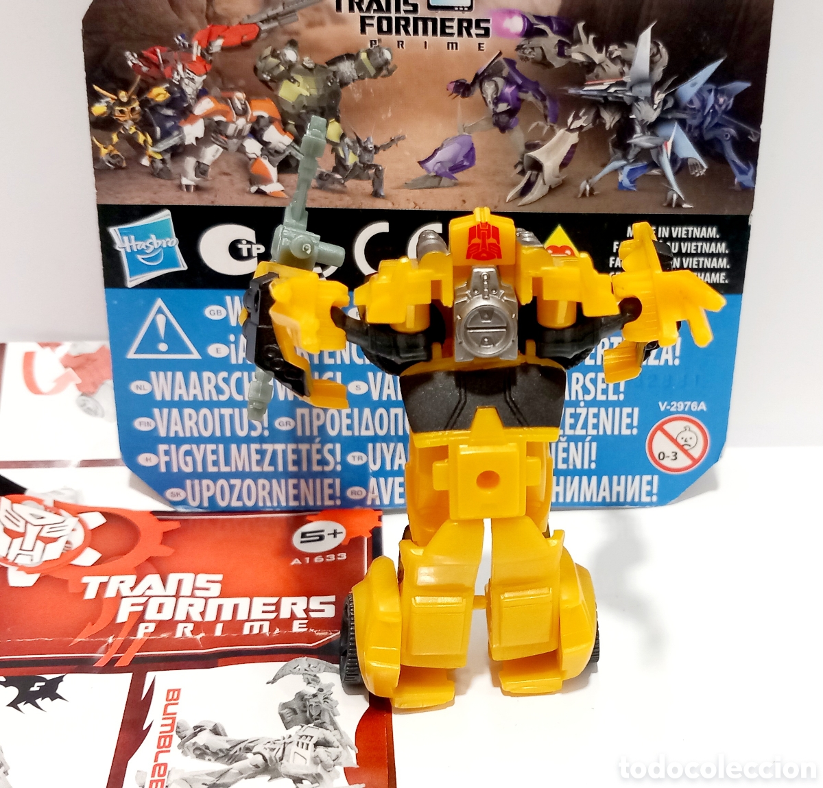 Figuras y mu&ntilde;ecos Transformers: TRANSFORMERS PRIME BEAST HUNTERS BUMBLEBEE AUTOBOT HASBRO - Foto 2