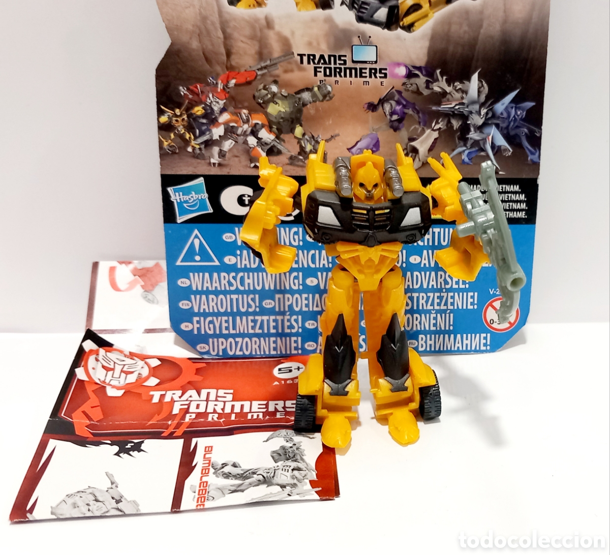 Figuras y mu&ntilde;ecos Transformers: TRANSFORMERS PRIME BEAST HUNTERS BUMBLEBEE AUTOBOT HASBRO - Foto 3