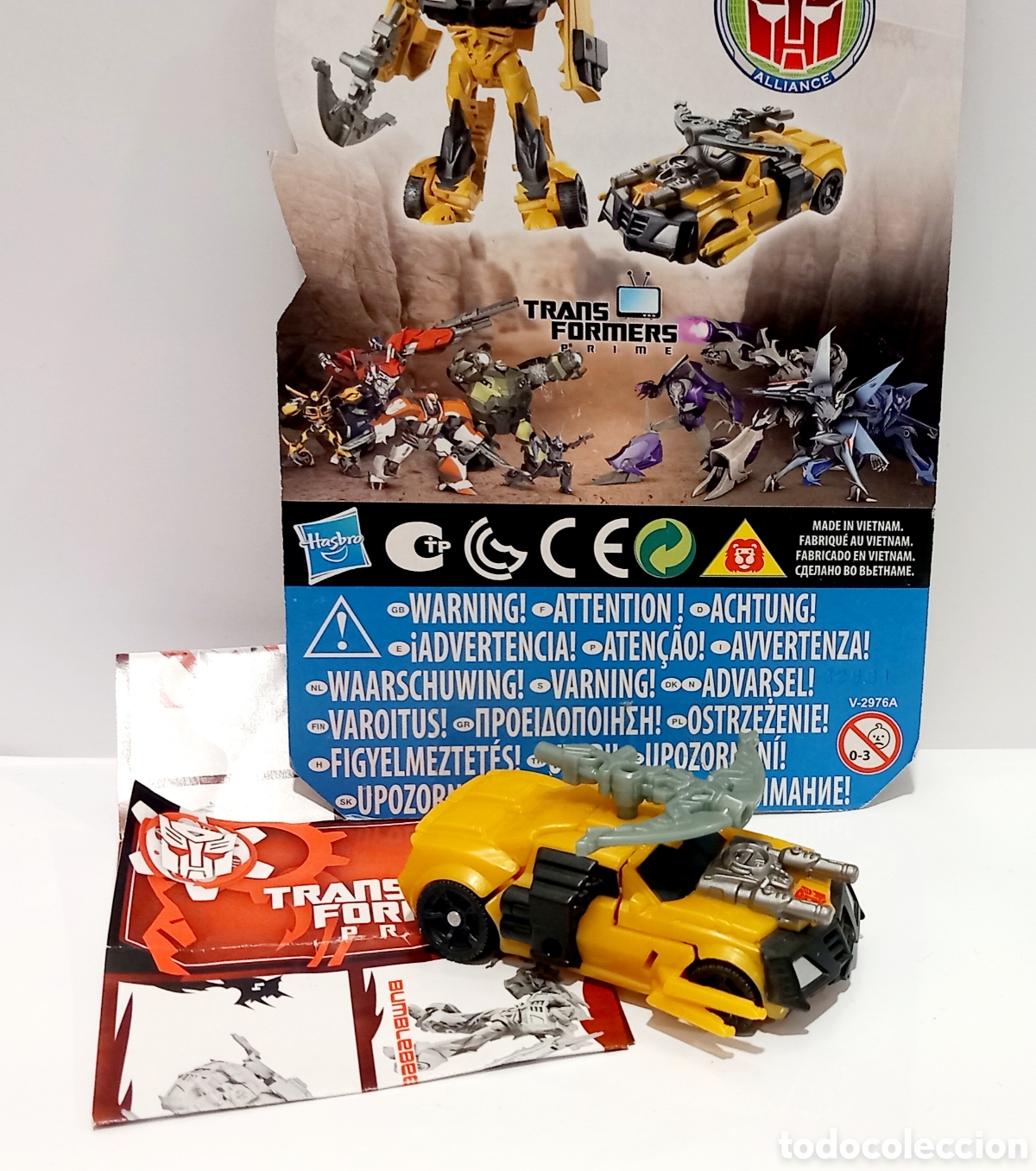 Figuras y mu&ntilde;ecos Transformers: TRANSFORMERS PRIME BEAST HUNTERS BUMBLEBEE AUTOBOT HASBRO - Foto 5