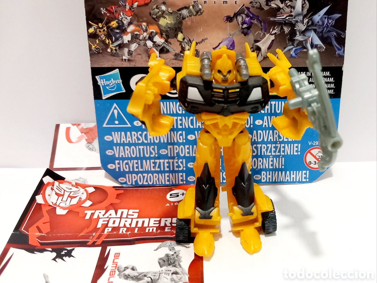 Figuras y mu&ntilde;ecos Transformers: TRANSFORMERS PRIME BEAST HUNTERS BUMBLEBEE AUTOBOT HASBRO - Foto 1