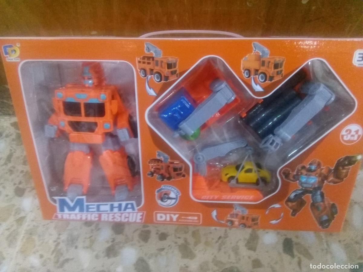 Figuras y mu&ntilde;ecos Transformers: Transformer GR&Uacute;A-ROBOT - Foto 1