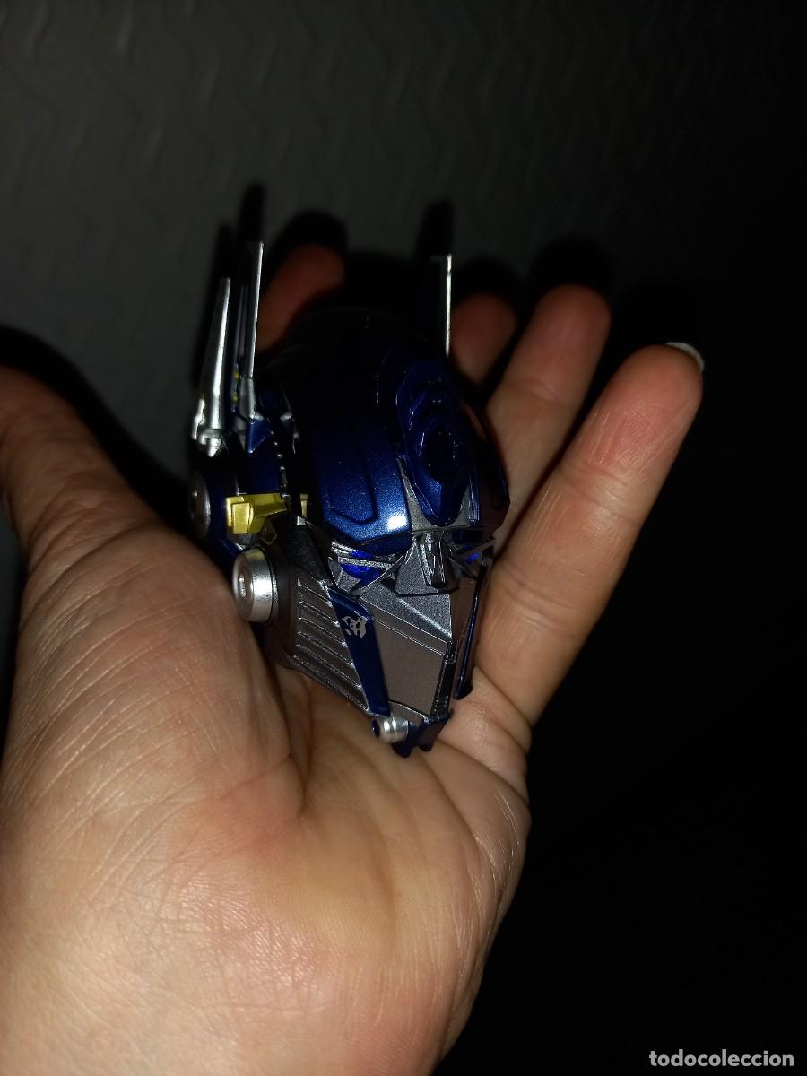 Figuras y mu&ntilde;ecos Transformers: transformers optimus prime cabeza con luces - Foto 1