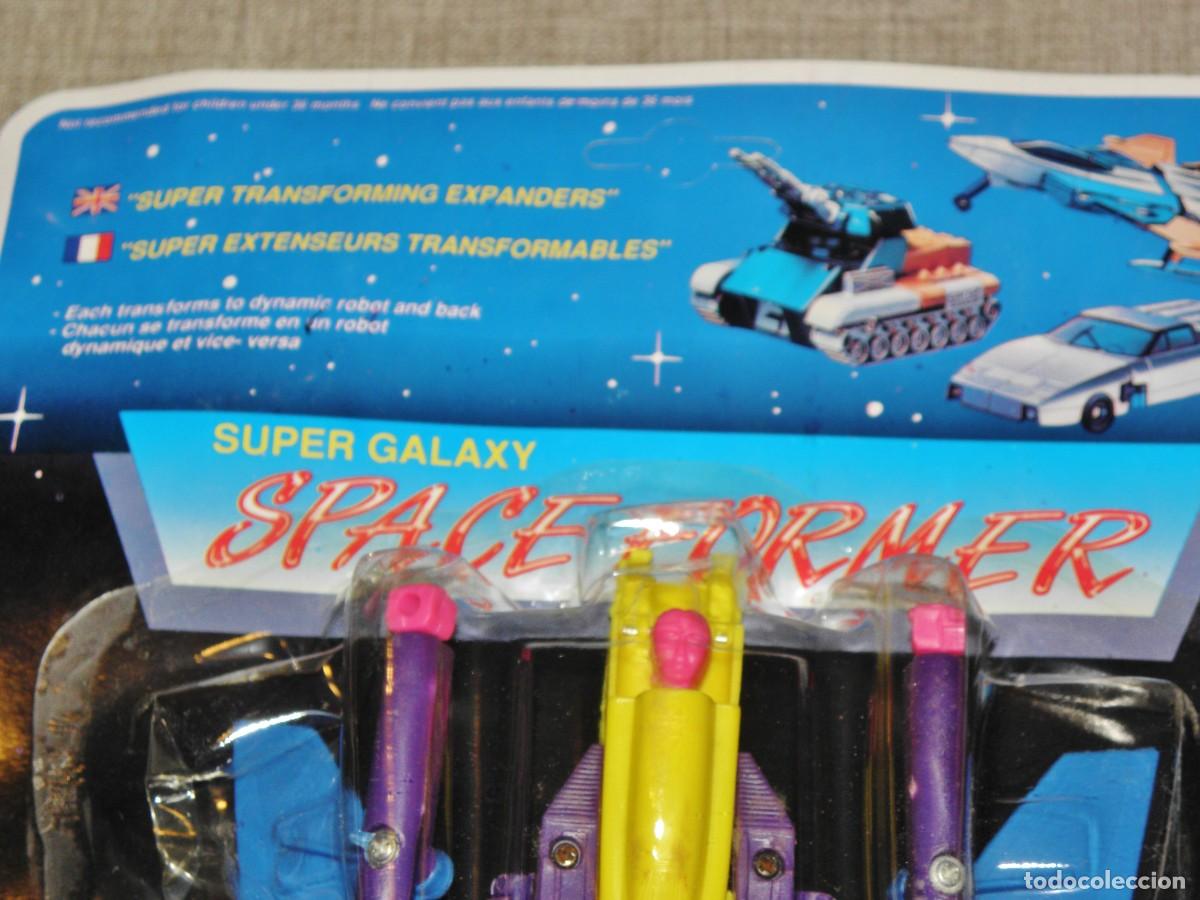 Figuras y mu&ntilde;ecos Transformers: SUPER GALAXY SPACE FORMER &Tau;&Alpha;&Nu;&Kappa; 6 TRANSFORMING ROBOT 80s - Foto 2