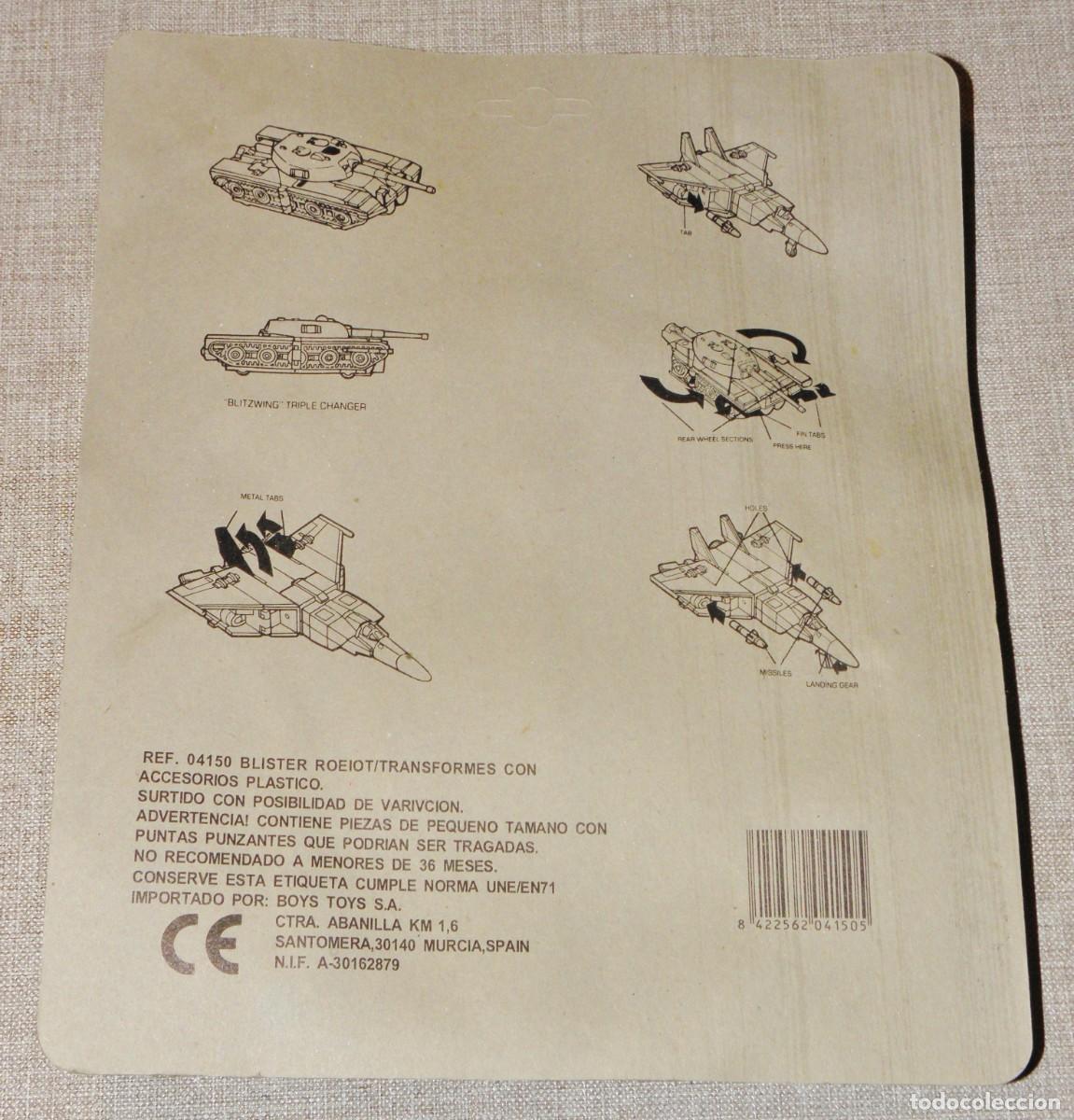 Figuras y mu&ntilde;ecos Transformers: SUPER GALAXY SPACE FORMER &Tau;&Alpha;&Nu;&Kappa; 6 TRANSFORMING ROBOT 80s - Foto 5