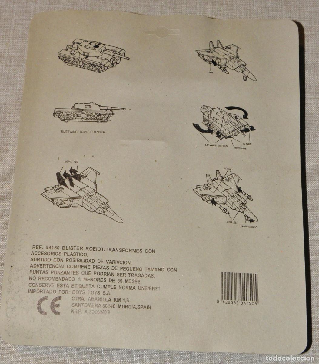 Figuras y mu&ntilde;ecos Transformers: SUPER GALAXY SPACE FORMER &Tau;&Alpha;&Nu;&Kappa; 6 TRANSFORMING ROBOT 80s - Foto 4